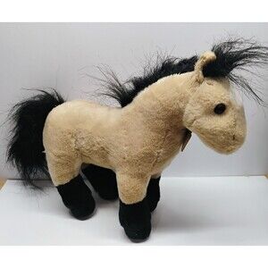 Breyer Showstoppers Pony Plush A Horse of My Very Own Aurora 11" Tag Black Mane